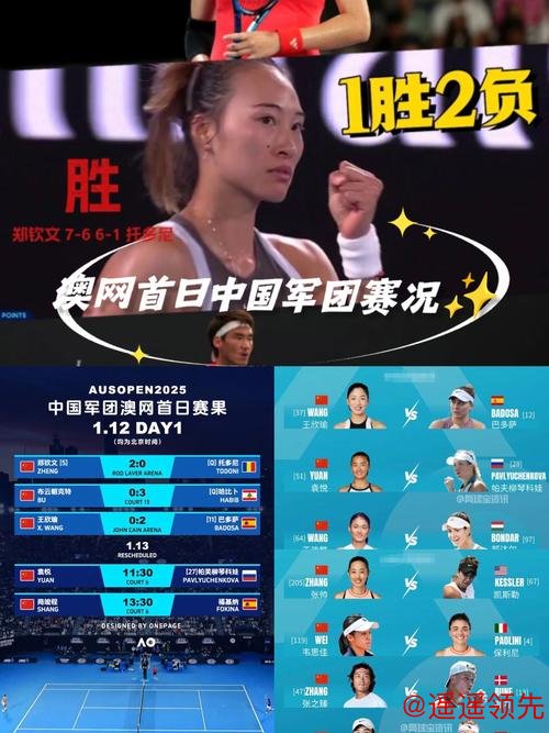 澳网前瞻：争冠格局延续 中国军团可期